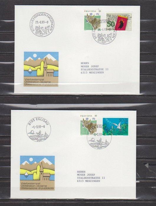 Zwitserland 1992/2008 - Zwitserland grote verzameling, Postzegels en Munten, Postzegels | Europa | België