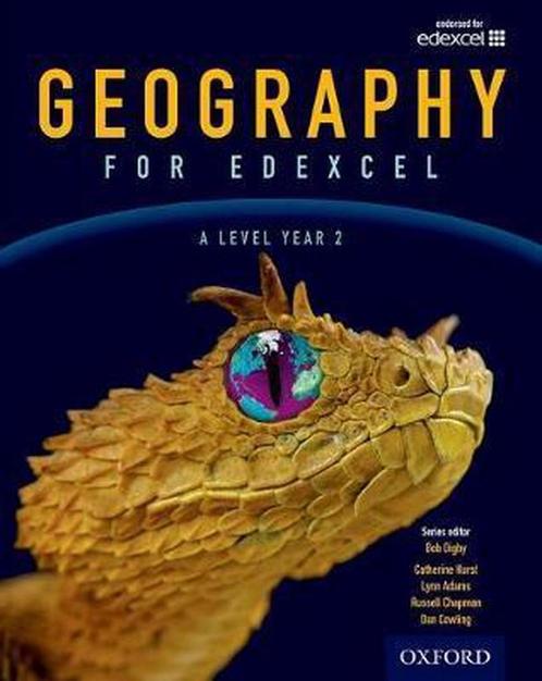 Geography for Edexcel A Level Year 2 Student Book, Livres, Livres Autre, Envoi