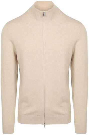Profuomo Vest Luxury Basic Ecru maat Maat 48/50 (M) Heren, Verzenden