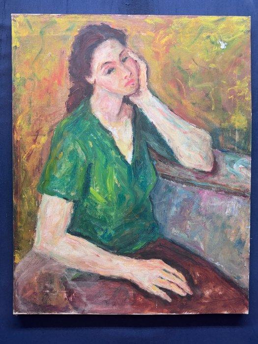 Italiaanse school (XX) - Pensieri, Antiek en Kunst, Kunst | Schilderijen | Klassiek