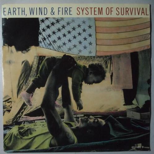 Earth, Wind and Fire - System of survival - Single, Cd's en Dvd's, Vinyl Singles, Single, Gebruikt, 7 inch, Pop