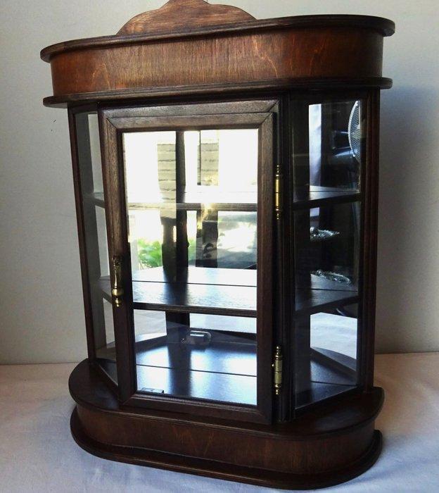 Vitrinekast - Sierlijk Vitrine Kastje voor Miniaturen -, Antiek en Kunst, Curiosa en Brocante
