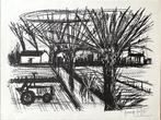 Bernard Buffet (1928-1999) - Breton Landscape With A Tractor