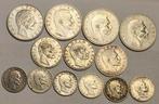 Koninkrijk Servië. Petar I. Lot of 13 coins: 50 Para, & 1, 2