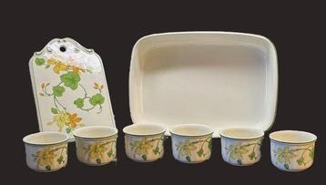 Villeroy & Boch - Plat de cuisson (8) - Géranium Malva -