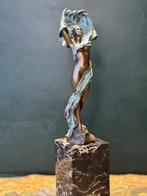 Milo (1910-1978) - sculptuur, Danseres - 35.5 cm - Brons,, Antiek en Kunst