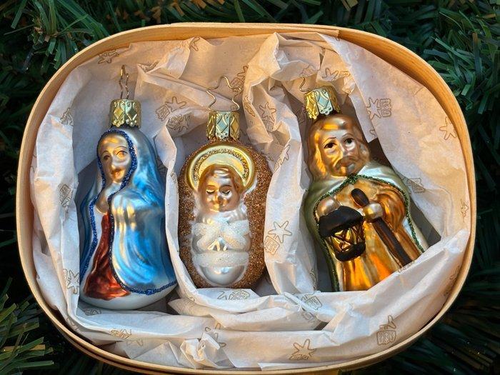 Brigitte Müller: De Heilige Familie - Kerstballen Inge-Glas, Diversen, Kerst