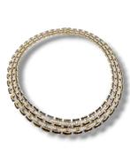 Collier - 18 carats Or jaune, Superbe collier pour femme en, Handtassen en Accessoires, Kettingen, Nieuw