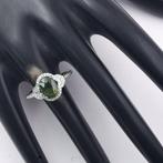 Zonder minimumprijs - Ring Platina - 2.42ct. tw. Saffier -, Handtassen en Accessoires, Ringen, Nieuw