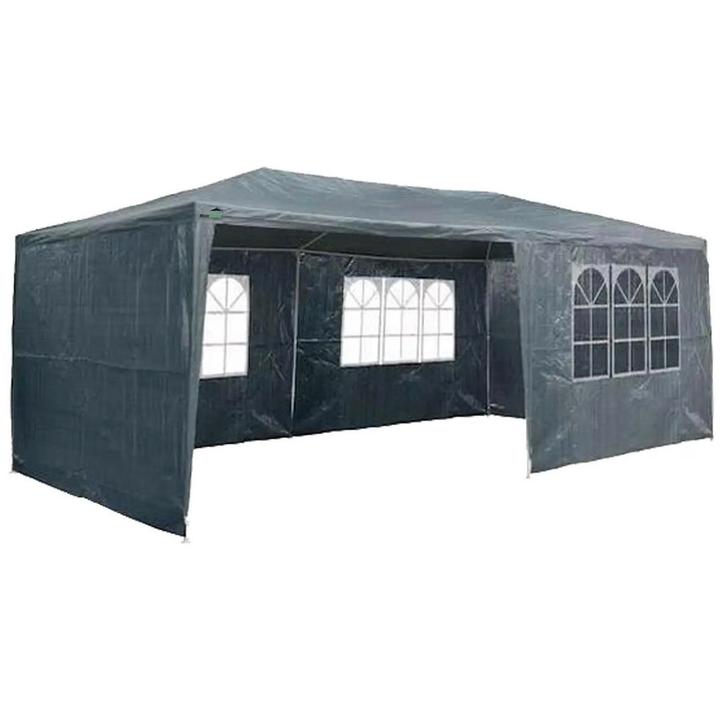 MaxxGarden Partytent 3x6m - Zijwanden - Antraciet (Tuin), Tuin en Terras, Partytenten, Nieuw, Ophalen of Verzenden
