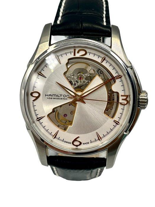 Hamilton - Jazzmaster Open Heart - Sans Prix de Réserve -, Handtassen en Accessoires, Horloges | Heren
