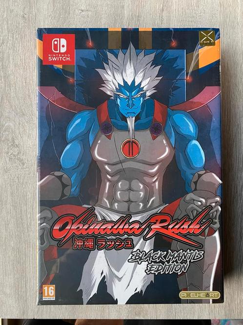 Okinawa rush Black mantis edition / Pixelheart / Switch /..., Games en Spelcomputers, Games | Nintendo Switch, Nieuw, Ophalen of Verzenden
