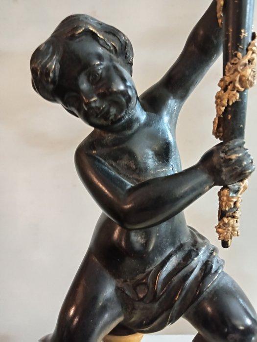 Kandelaber (2) - Brons, Marmer, Antiek en Kunst, Antiek | Overige Antiek