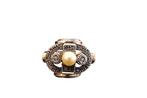 Ring - 19.2 kt. Geel goud - Parel, Nieuw