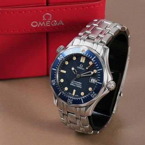 Omega - Diver 300M James Bond Midsize - 2561.80.00 - Homme -, Handtassen en Accessoires, Horloges | Heren