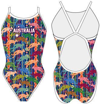 Special Made Turbo Sportbadpak Rev. Aborigen Australia 2022, Vêtements | Femmes, Vêtements de Bain & Maillots de Bain, Envoi