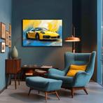 PLM-Art - Yellow Porsche Style XL