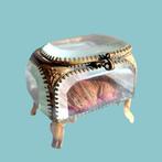 Sieradendoos - 1850-1900 - Napoleon III - Kristal, Messing -, Antiek en Kunst