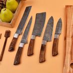 Keukenmes - Chefs knife - Damaststaal, Rozenhout - Noord