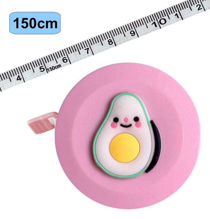 Fako Bijoux - Rolmaat Cartoon - Meetlint Lichaam - Meetband, Hobby en Vrije tijd, Kralen en Sieraden maken, Verzenden