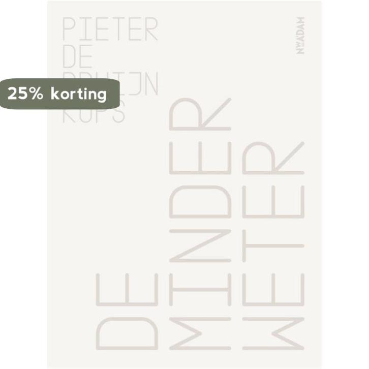 De minderweter 9789046825631 Pieter de Bruijn Kops, Boeken, Gedichten en Poëzie, Zo goed als nieuw, Verzenden