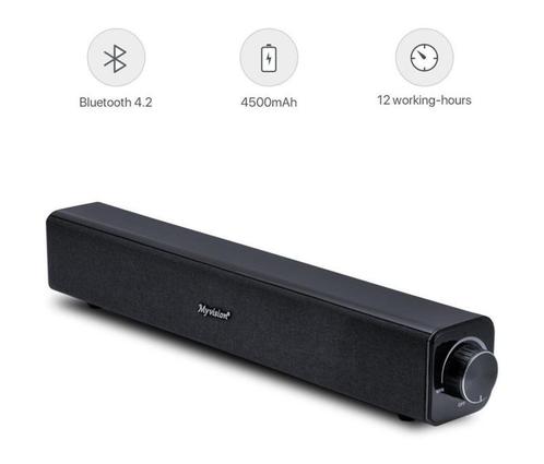 Soundbar sound bar draadloos bluetooth wireless speaker 20W, Maison & Meubles, Accessoires pour la Maison | Décorations murale