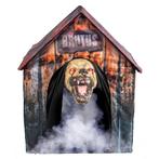 Halloween Decoratie Hondenhok Met Bewegende Hond, Nieuw