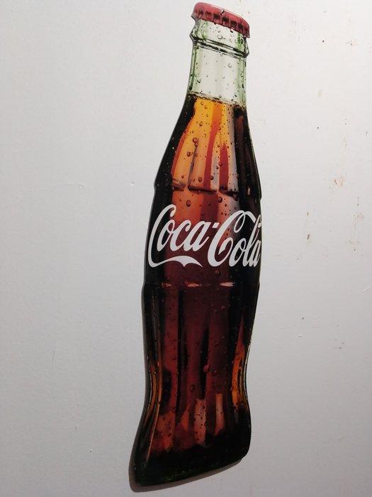 Coca-Cola - coca cola - Reclamebord - 1990 - IJzer, Antiek en Kunst, Antiek | Wandborden en Tegels
