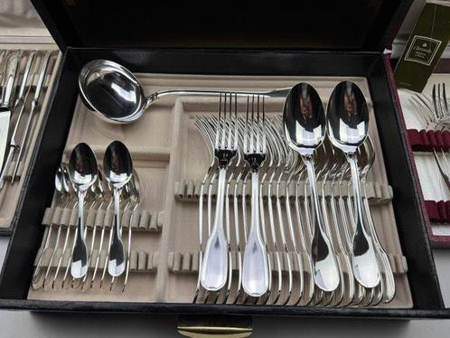Christofle - Bestekset (109) - Touraine - Verzilverd, Antiek en Kunst, Antiek | Meubels | Tafels