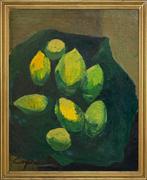 Dino Caponi (1920-2000) - Natura morta con limoni - NO