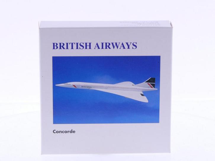 Schaal 1:500 Herpa 507004 Concorde British Airways Reg. N..., Hobby en Vrije tijd, Modelbouw | Vliegtuigen en Helikopters, Gebruikt