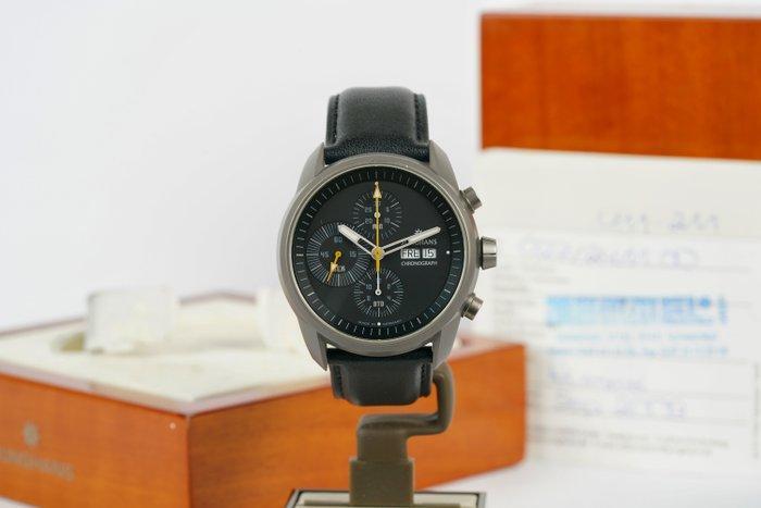 Junghans - Vista Chronograph (VALJOUX 7750) Titanium -, Handtassen en Accessoires, Horloges | Heren