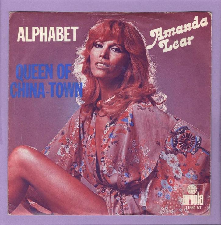 Amanda Lear – Alphabet / Queen Of China-Town (1-7-Vinyl-Sin, Cd's en Dvd's, Vinyl Singles, Ophalen of Verzenden