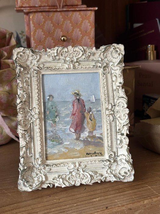 Cor Schaap (1968) - Pootje baden, Antiek en Kunst, Kunst | Schilderijen | Klassiek