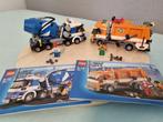 Lego Set - Ville - 7990 Cementmixer, 7991 Vuilniswagen, Nieuw