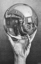 M.C. Escher (1898-1972) (after) - Hand With Reflecting, Antiek en Kunst
