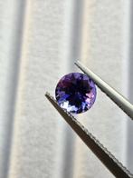 Paars, Blauw Tanzaniet - 1.21 ct - Antwerp Laboratory for