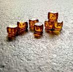 Natuurlijke Baltische amber mini dobbelstenen in heldere, Antiek en Kunst