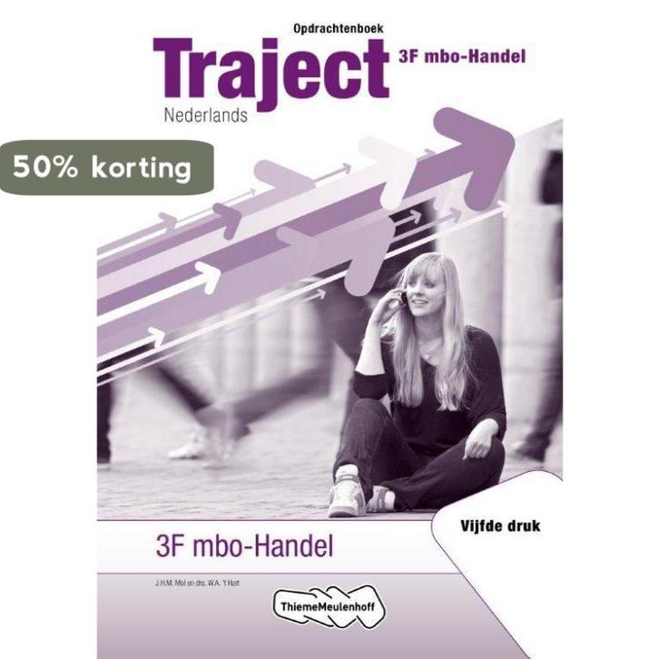 Traject Nederlands Opdrachtenboek 3F mbo-Handel J.H.M. Mol, Boeken, Schoolboeken, Gelezen, Verzenden