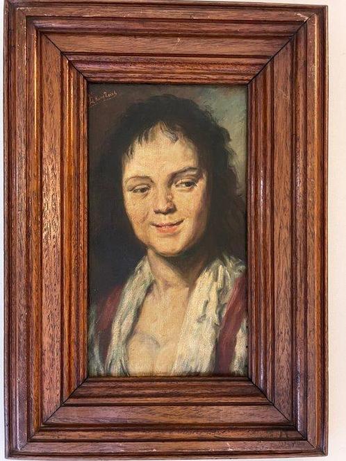 European school XXe - Portrait of a Woman, Antiek en Kunst, Kunst | Schilderijen | Klassiek