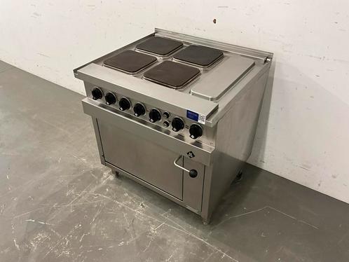 MKN Elektrisch fornuis 4-pits met oven, Zakelijke goederen, Horeca | Keukenapparatuur, Nieuw in verpakking, Fornuis, Frituur en Grillen