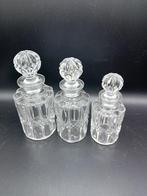 Val Saint Lambert - Kaptafelset (3) - Kristal - Grote, Antiek en Kunst