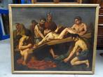 Jean Pierre Maziés (XIX-XX) - Martirio San Bartolomeo, Antiek en Kunst, Kunst | Schilderijen | Klassiek