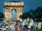 Denis Pascal dit Roy (XX-XXI) - Paris. Lumières aux Champs, Antiek en Kunst, Kunst | Schilderijen | Klassiek