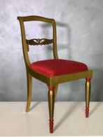 Stoel - Lange benen - Hout - Oude stoel