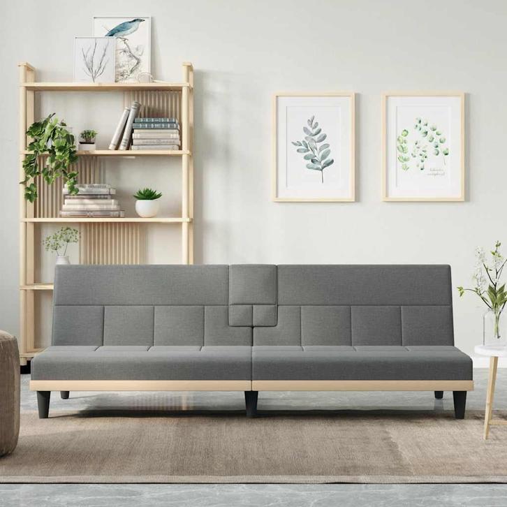 Dark Grey Sofa Bed | Retour Deal | USB & 55% Voordeel, Huis en Inrichting, Slaapkamer | Slaapbanken, Overige maten, Overige maten