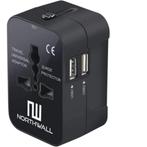 2dekans | Northwall Universele Wereldstekker met 2 Fast, Ophalen of Verzenden, Nieuw