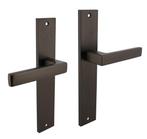 Intersteel deurkruk Hera op langschild blind antraciet grijs, Ophalen of Verzenden, Nieuw