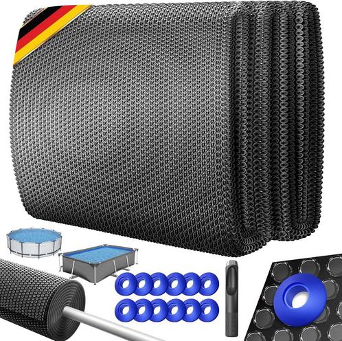 KESSER® Zwembad zonnezeil - Afdekzeil - Ø457cm - Blauw, Huis en Inrichting, Woonaccessoires | Overige, Verzenden