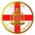 1 Troy Ounce - Zilver .999 - 2024 1 oz Niue English Lion